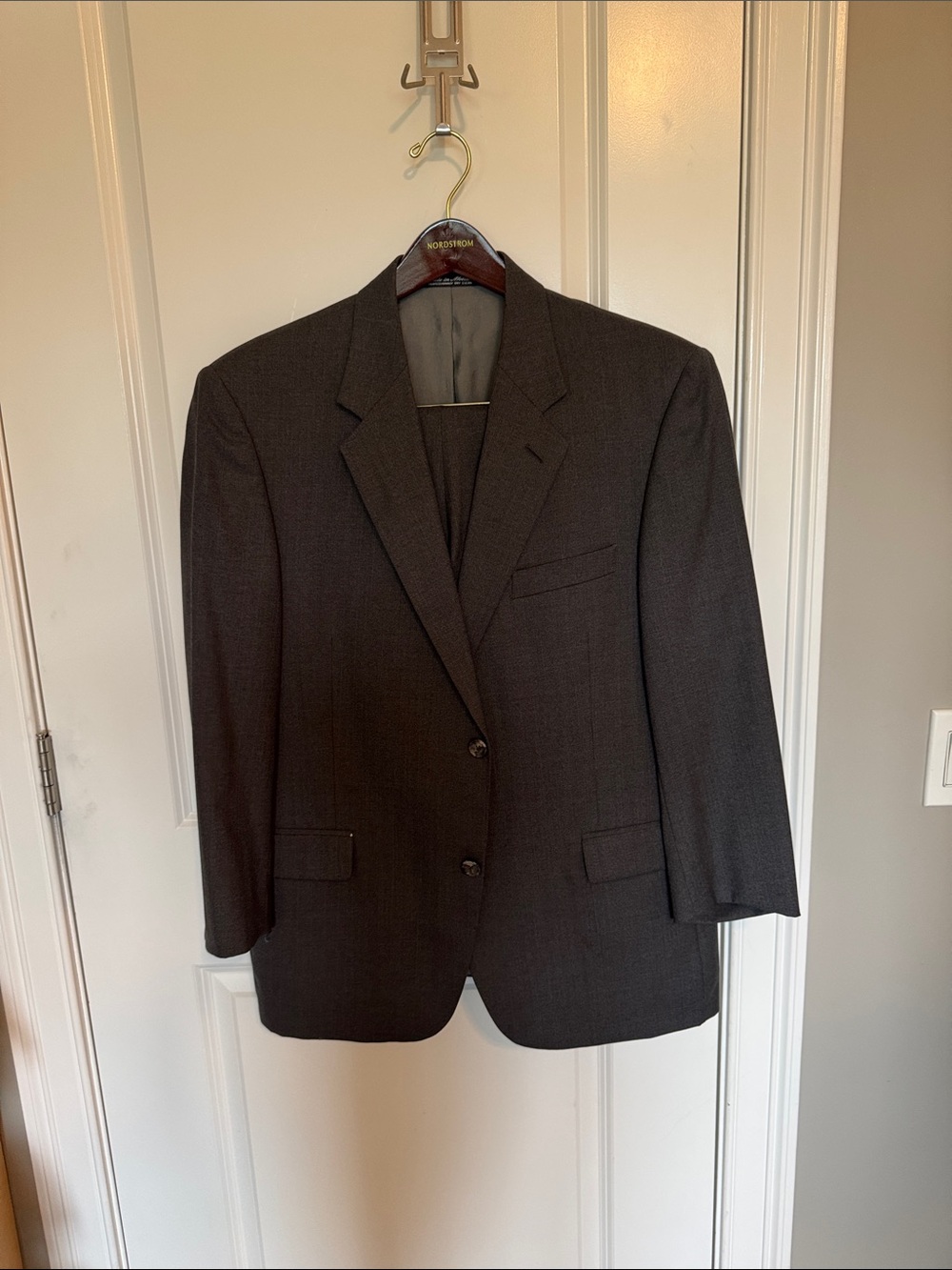 Classic Men's Dark Charcoal Blazer - Perry Ellis